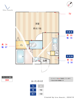 エルファーロ大塚 102 【東京都大塚駅　徒歩6分】 の間取り図