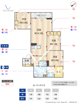 シャーメゾン　ラ　グラース　 201 【神奈川県白楽駅】 の間取り図