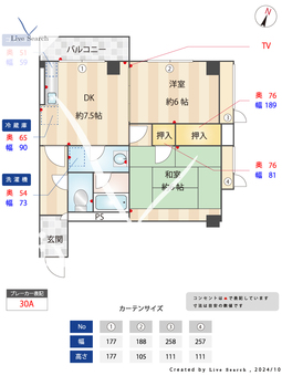 	クレールシモノ 301 【大阪府今川駅】 の間取り図