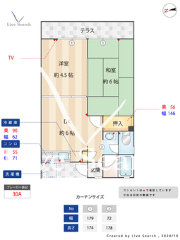 チャールズヴィレッジ B 【東京都荻窪駅】 の間取り図