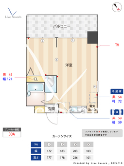 パンルネックス・クリスタル博多駅南 202 【福岡県博多駅】 の間取り図