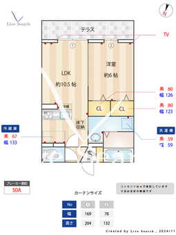 Gloire Court 202 【埼玉県京浜東北・根岸線　大宮駅　徒歩14分】 の間取り図