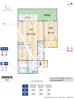 カーサ　フェリーチェ  101 【東京都阿佐ケ谷駅】 の間取り図