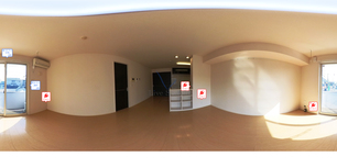 Lune soleil（ルナ・ソレイユ）　B 103 【神奈川県上溝】 の間取り図