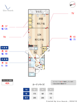 アンジュール等々力 101 【東京都尾山台駅】 の間取り図