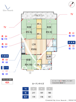 KYビル 406 【福岡県JR　博多南駅】 の間取り図