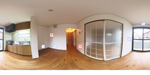 クウィンスコート 102 【東京都東伏見駅】 の間取り図