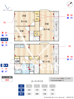 タウンプラザおゆみ野 101 【千葉県鎌取駅】 の間取り図