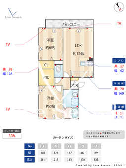 オーク･ヴィレッジ弐番館 301 【埼玉県大宮駅】 の間取り図