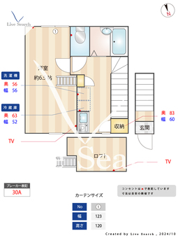 フェイスフル上板橋 202 【東京都上板橋駅】 の間取り図