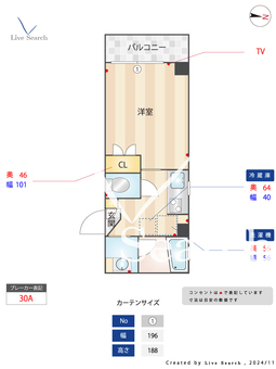 アルバトロス 101 【東京都大山駅】 の間取り図