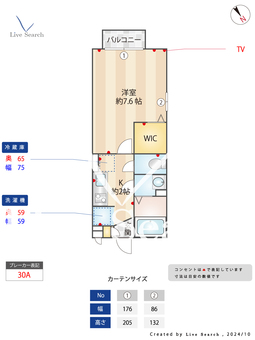 モカハイツ 201 【神奈川県相模原駅】 の間取り図