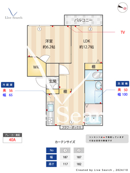 フローラル菅井C 202 【埼玉県大和田駅】 の間取り図