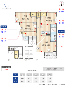 プレジール等々力 301 【東京都等々力駅】 の間取り図