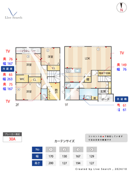 梅林貸家C棟  【福岡県梅林駅】 の間取り図