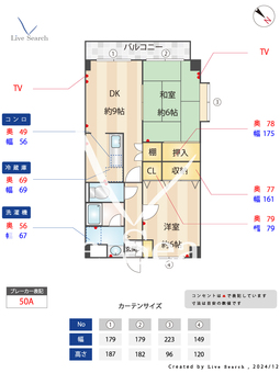 クレッセ 209 【神奈川県相模大野駅】 の間取り図