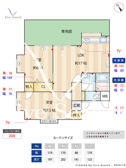 メゾン・ド・エトワール 101 【兵庫県岡場駅】 の間取り図