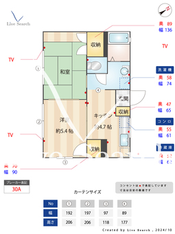 星の子ハイツB 101 【神奈川県羽沢横浜国大駅】 の間取り図