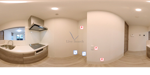 ヴィアレットⅧ 205 【埼玉県埼玉新都市交通　東宮原駅　徒歩5分】 の間取り図