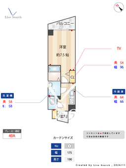 SPコート神戸 506 【兵庫県兵庫駅】 の間取り図