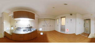 沢村マンション 805 【大阪府桜川駅】 の間取り図