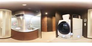 ホテル＆レジデンス六本木 1309 【東京都六本木駅】 の間取り図