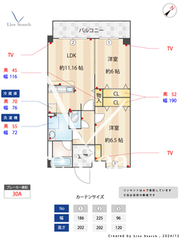 アビティ砧 310 【東京都祖師ヶ谷大蔵駅】 の間取り図