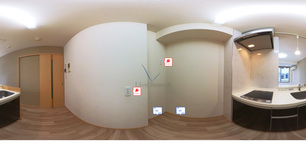 グラヴィティーシュタイン神楽坂 301 【東京都江戸川橋駅】 の間取り図