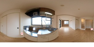 メゾンフレール 201 【兵庫県阪急電鉄宝塚線　山本駅】 の間取り図