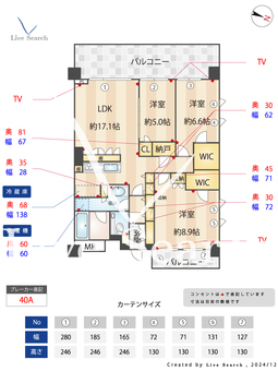 シティハウス用賀一丁目 201 【東京都用賀】 の間取り図