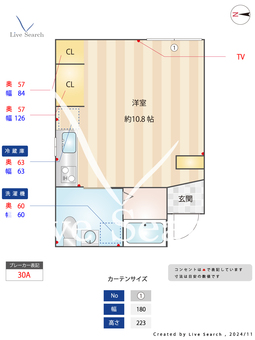 AP.モクニ 101 【東京都京成小岩駅】 の間取り図