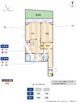 FLEX高鼻 105 【埼玉県大宮駅】 の間取り図