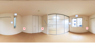 アドヴァンセル B.B.Ⅱ 102 【東京都多磨霊園駅】 の間取り図