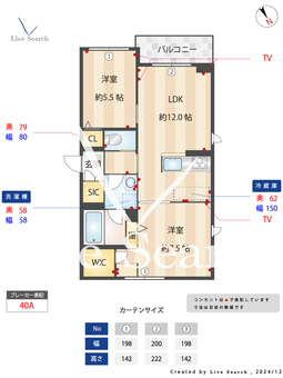 ティーエフ　ストーリー 303 【ときわ台】 の間取り図