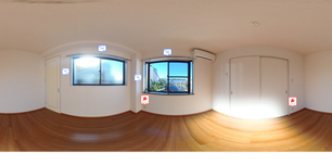 イリス白金 304 【福岡県薬院駅】 の間取り図