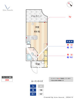 ロマネスク博多駅前 422 【福岡県博多駅】 の間取り図