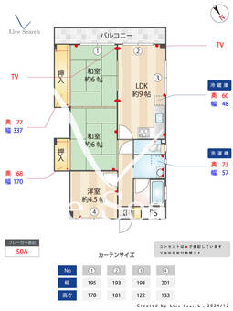 ホームズ藤原 303 【兵庫県神戸電鉄有馬線「箕谷」駅】 の間取り図
