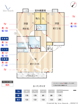 プリムヴェール壱番館 301 【埼玉県指扇駅】 の間取り図