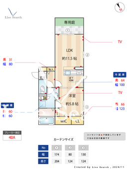 グランアイズ  103 【兵庫県山陽電気鉄道本線　西新町駅】 の間取り図