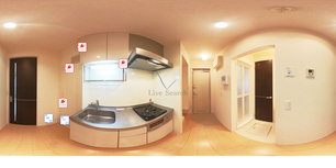 ヴィルヌーブ 305 【東京都五反野駅】 の間取り図