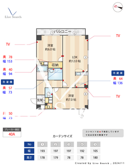 エスポワール篠崎 102 【東京都篠崎駅】 の間取り図