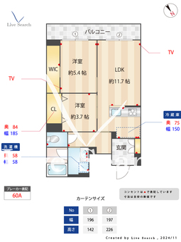 グリーンセント 301 【千葉県浦安駅】 の間取り図