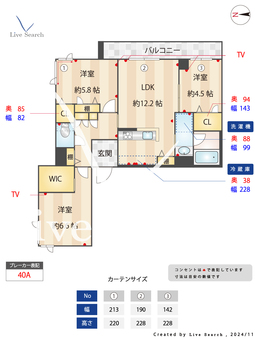コンファーザ 201 【千葉県豊四季駅】 の間取り図