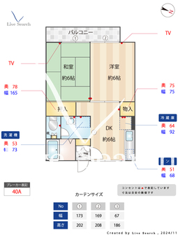 コンフォール 108 【東京都狛江駅】 の間取り図