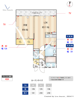 サニーコート 201 【東京都八広駅】 の間取り図