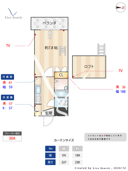 エイセンレジデンス 101 【東京都国分寺駅】 の間取り図