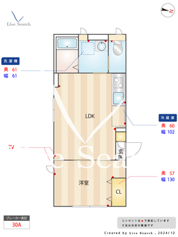 磯部ビル 101 【東京都秋葉原駅】 の間取り図