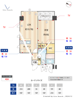 サウスコート仙川 204 【東京都仙川駅】 の間取り図