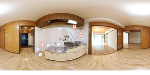 コンダクトヴィレッジ薬院 502 【福岡県薬院駅】 の間取り図