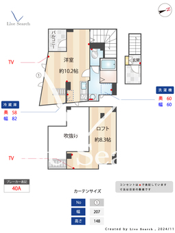 OGI-SUN x 【東京都荻窪駅】 の間取り図
